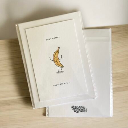 Don’t Worry… You’re All Ripe – Fun Puns Note Card (Blank Inside)